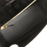 Hermes Kelly Sellier 25 Black Shiny Porosus Crocodile Gold Hardware - Thumbnail View 8