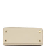 Hermes Kelly Retourne 25 Craie Togo Permabrass Hardware - Thumbnail View 6