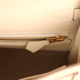 Hermes Kelly Retourne 25 Craie Togo Permabrass Hardware - Thumbnail View 9