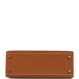 Hermes Kelly Sellier 25 Gold Epsom Gold Hardware - Thumbnail View 6