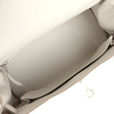 Hermes Kelly Retourne 25 Gris Pale Togo Palladium Hardware - Thumbnail View 8