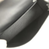 Hermes Special Order (HSS) Kelly Sellier 20 Black Matte Alligator Palladium Hardware - Thumbnail View 8