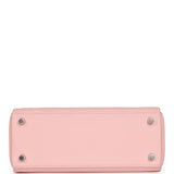 Hermes Kelly Retourne 25 Rose Sakura Swift Palladium Hardware - Thumbnail View 6