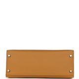Hermes Kelly Sellier 28 Sesame Epsom Palladium Hardware - Thumbnail View 6