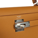 Hermes Kelly Sellier 28 Sesame Epsom Palladium Hardware - Thumbnail View 7