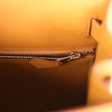 Hermes Kelly Sellier 28 Sesame Epsom Palladium Hardware - Thumbnail View 9