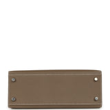 Hermes Kelly Sellier 25 Etoupe Epsom Palladium Hardware - Thumbnail View 6