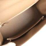 Hermes Kelly Sellier 25 Etoupe Epsom Palladium Hardware - Thumbnail View 8