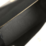 Pre-owned Hermes Kelly Sellier 32 Black Epsom Gold Hardware - Thumbnail View 8