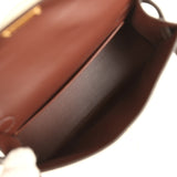 Hermes Kelly Sellier 20 Tri-color Terre, Ebene, Craie Epsom Gold Hardware - Thumbnail View 8