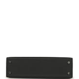 Hermes Kelly Sellier 20 Black Epsom Palladium Hardware - Thumbnail View 6