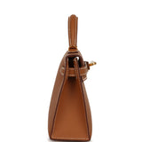 Hermes Kelly Sellier 20 Gold Epsom Gold Hardware - Thumbnail View 3