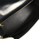 Vintage Hermes Kelly Sellier 32 Black Box Gold Hardware - Thumbnail View 8