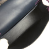 Pre-owned Hermes Kelly Sellier 20 Violet Verso Chevre Mysore Palladium Hardware - Thumbnail View 8