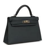 Hermes Kelly Sellier 20 Gris Misty Epsom Electrum Hardware - Thumbnail View 2