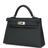 Hermes Kelly Sellier 20 Gris Misty Epsom Electrum Hardware - Thumbnail View 5