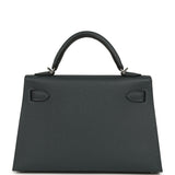 Hermes Kelly Sellier 20 Gris Misty Epsom Electrum Hardware - Thumbnail View 4