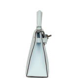 Hermes Kelly Sellier 20 Bleu Brume Epsom Palladium Hardware - Thumbnail View 3
