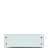 Hermes Kelly Sellier 20 Bleu Brume Epsom Palladium Hardware - Thumbnail View 6