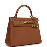 Hermes Kelly Retourne 28 Gold Togo Gold Hardware - Thumbnail View 2