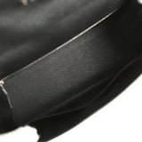 Pre-owned Hermes Kelly Sellier 28 Black Epsom Palladium Hardware - Thumbnail View 8