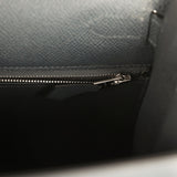 Hermes Kelly Sellier 28 Gris Misty Epsom Palladium Hardware - Thumbnail View 9