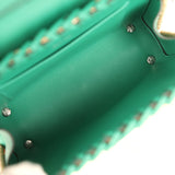 Hermes Mini Picnic Kelly 20 Vert Vertigo Swift Palladium Hardware - Thumbnail View 8