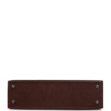Hermes "Clou De Coeur" Kelly Sellier 20 Terre Chevre Chamkila Palladium Hardware - Thumbnail View 7