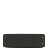 Hermes Kelly Sellier 20 Black Epsom Gold Hardware - Thumbnail View 6