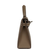 Hermes Kelly Sellier 20 Etoupe Epsom Palladium Hardware - Thumbnail View 3