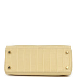 Hermes Kelly Retourne 25 Vanille Matte Alligator Gold Hardware - Thumbnail View 6