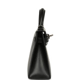 Hermes Kelly Sellier 20 Black Box Palladium Hardware - Thumbnail View 3