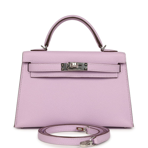 Hermes Kelly Sellier 20 Guimauve Epsom Palladium Hardware