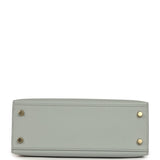 Hermes Kelly Sellier 25 Bleu Glacier Epsom Gold Hardware - Thumbnail View 6