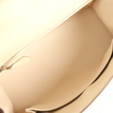 Hermes Kelly Sellier 25 Tri-Color Nata, Chai, Gris Meyer Epsom Palladium Hardware - Thumbnail View 8