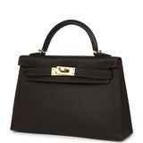 Hermes Kelly Sellier 20 Bai-Brun Epsom Permabrass Hardware - Thumbnail View 5