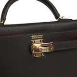Hermes Kelly Sellier 20 Bai-Brun Epsom Permabrass Hardware - Thumbnail View 7