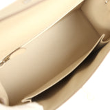 Hermes Kelly Sellier 25 Craie Epsom Palladium Hardware - Thumbnail View 8