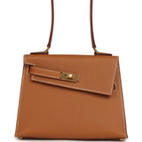 Hermes Kelly Sellier en Desordre 20 Gold Epsom Gold Hardware - Thumbnail View 1
