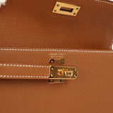 Hermes Kelly Sellier en Desordre 20 Gold Epsom Gold Hardware - Thumbnail View 9