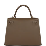 Hermes Kelly Sellier 28 Etoupe Epsom Gold Hardware - Thumbnail View 4