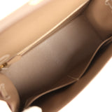 Hermes Kelly Sellier 28 Etoupe Epsom Gold Hardware - Thumbnail View 8