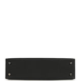 Hermes Kelly Sellier 20 Black Epsom Palladium Hardware - Thumbnail View 6