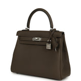 Hermes Kelly Retourne 25 Vert Loden Togo Palladium Hardware - Thumbnail View 5