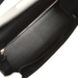 Vintage Hermes Kelly Sellier 32 Black Box Palladium Hardware - Thumbnail View 8