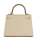 Hermes Kelly Sellier 25 Nata Epsom Gold Hardware - Thumbnail View 4