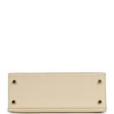 Hermes Kelly Sellier 25 Nata Epsom Gold Hardware - Thumbnail View 6