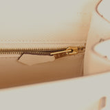 Hermes Kelly Sellier 25 Nata Epsom Gold Hardware - Thumbnail View 9