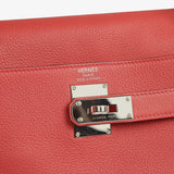 Vintage Hermes Shoulder Kelly 42 JPG Bougainvillea Togo Palladium Hardware - Thumbnail View 7