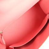 Hermes Kelly Sellier 25 Rose Confetti Epsom Palladium Hardware - Thumbnail View 8